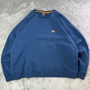REI Co-op Fleece Crewneck Sweatshirt Blue Outdoor Hiking Pullover Mens Sz 3XL